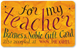 Gift Card Image - Style: Orange For My Teacher