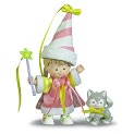 Product Image. Title: Paddywhack Lane Courtney's Poseable Figure & Accessories Set