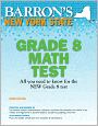 Book Cover Image. Title: Barron's New York State Grade 8 Math Test, 3rd Edition, Author: by Anne M. Szczesny