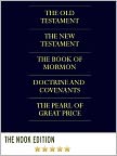 Book Cover Image. Title: THE LDS SCRIPTURES THE QUADRUPLE COMBINATION (Special Nook Edition) FULL COLOR, ILLUSTRATED VERSION: Unabridged Complete King James Version Holy Bible, The Book of Mormon, Doctrine and Covenants, & The Pearl of Great Price in a Single Volume!) NOOKbook, Author: Church of Jesus Christ  Latter Day Saints