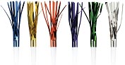 Product Image. Title: Metallic Fringe Squawkers 8/Pkg-Assorted Colors