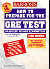 如何準備 GRE 測驗 - Barron's How to Prepare for the GRE -- Graduate Record Examination