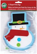 Product Image. Title: Shaped Party Bags 6-1/2"X7-1/2" 15/Pkg-Woodland Friends