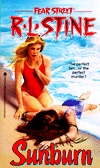 Sunburn (Fear Street Series) by R. L. Stine: Book Cover