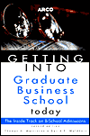 Getting into Graduate Business School Today
