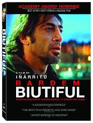 Biutiful starring Javier Bardem: DVD Cover