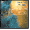 Mozart and Weber: Clarinet Quintets by Emma Johnson: CD Cover
