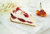 Product Image. Title: Cherry Cheesecake