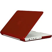 Product Image. Title: Speck Products SeeThru Satin MB13PU-SAT-RD-V2 Notebook Skin