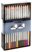 Product Image. Title: Watercolor Pencils Set of 24 with Brush