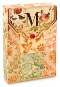Product Image. Title: Rustic Floral Pouch Note Card M Set of 10