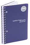 Book Cover Image. Title: 2012 Weekly Planner 5x8 Violet Engagement Calendar, Author: by   Barnes & Noble