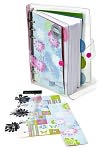 Book Cover Image. Title: 2012 Weekly Vinyl Organizer Blue Daisy Glitter Engagement Calendar, Author: by   Barnes & Noble