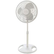 Product Image. Title: Lasko 2520 Three Speed Oscillating Stand Fan 16" - White