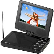 Product Image. Title: Supersonic SC-259 Portable DVD Player - 9" Display