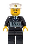 Product Image. Title: LEGO City Mini Figure Clock - Policeman