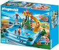 Product Image. Title: Playmobil Pool with Water Slide