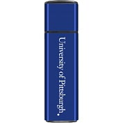 Product Image. Title: Tribeca Spirit Stick University of Pittsburgh 2 GB USB 2.0 Flash Drive - Blue