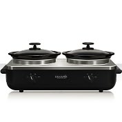 Product Image. Title: Crock-pot SCRBC505-BS Duo Cook & Serve Slow Cooker