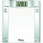 Product Image. Title: Weight Watchers Glass Precision Electric Scale