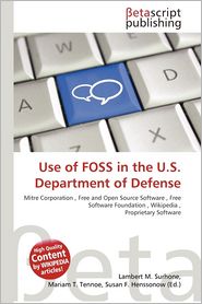 Use Of Foss In The U.S. Department Of Defense