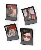 Product Image. Title: Black Snap Wall Frames Set of 9