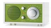 Product Image. Title: Tivoli Audio M1FWKG Model One Frost White Cabinet/Green Face