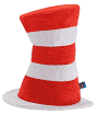 Product Image. Title: Cat in the Hat - Hat (Adult)