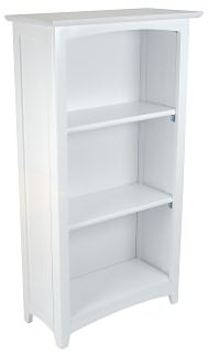 Avalon Tall Bookshelf - White