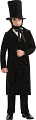 Product Image. Title: Abraham Lincoln Child Costume: Large