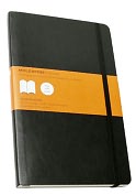 Product Image. Title: Moleskine Classic Black Large Ruled Notebook 5x8
