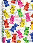 Product Image. Title: Gummy Bears Large Journal