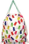 Product Image. Title: Gummy Bears Candy Drawstring Backpack