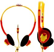 Product Image. Title: Marvel Comics Licensed Iron Man Headphones