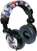 Product Image. Title: Marvel Comics Licensed Captain America Vintage Print DJ Style Headphones