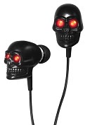 Product Image. Title: Black Skull Earbuds