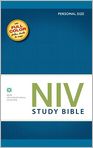 Book Cover Image. Title: NIV Study Bible, Personal Size, Author:   Zondervan