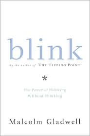Blink by Malcolm Gladwell: Book Cover