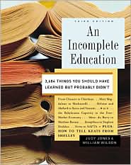 An Incomplete Education by Judy Jones: Book Cover