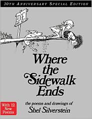 Where the Sidewalk Ends by Shel Silverstein: Book Cover