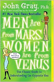 Men Are from Mars, Women Are from Venus by John Gray: Book Cover