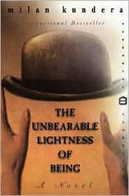 Unbearable Lightness of Being by Milan Kundera: Book Cover