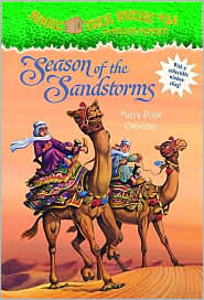 Season of the Sandstorms (Magic Tree House Series #34) by Mary Pope Osborne: Book Cover