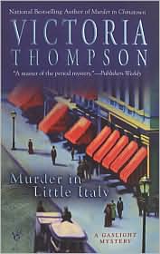 Murder in Little Italy (Gaslight Series #8) by Victoria Thompson: Book Cover