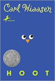 Hoot by Carl Hiaasen: Book Cover