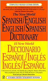 The New World Spanish/English English/Spanish Dictionary by Salvatore Ramondino: Book Cover
