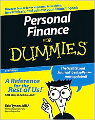 Personal Finance For Dummies by Eric Tyson MBA: Book Cover