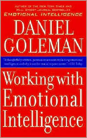 Working with Emotional Intelligence by Daniel Goleman: Book Cover