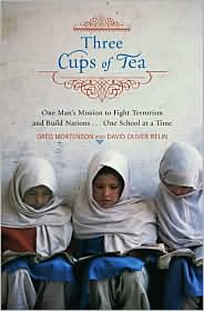Three Cups of Tea by Greg Mortenson: Book Cover