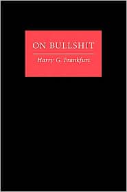 On Bullshit by Harry G. Frankfurt: Book Cover